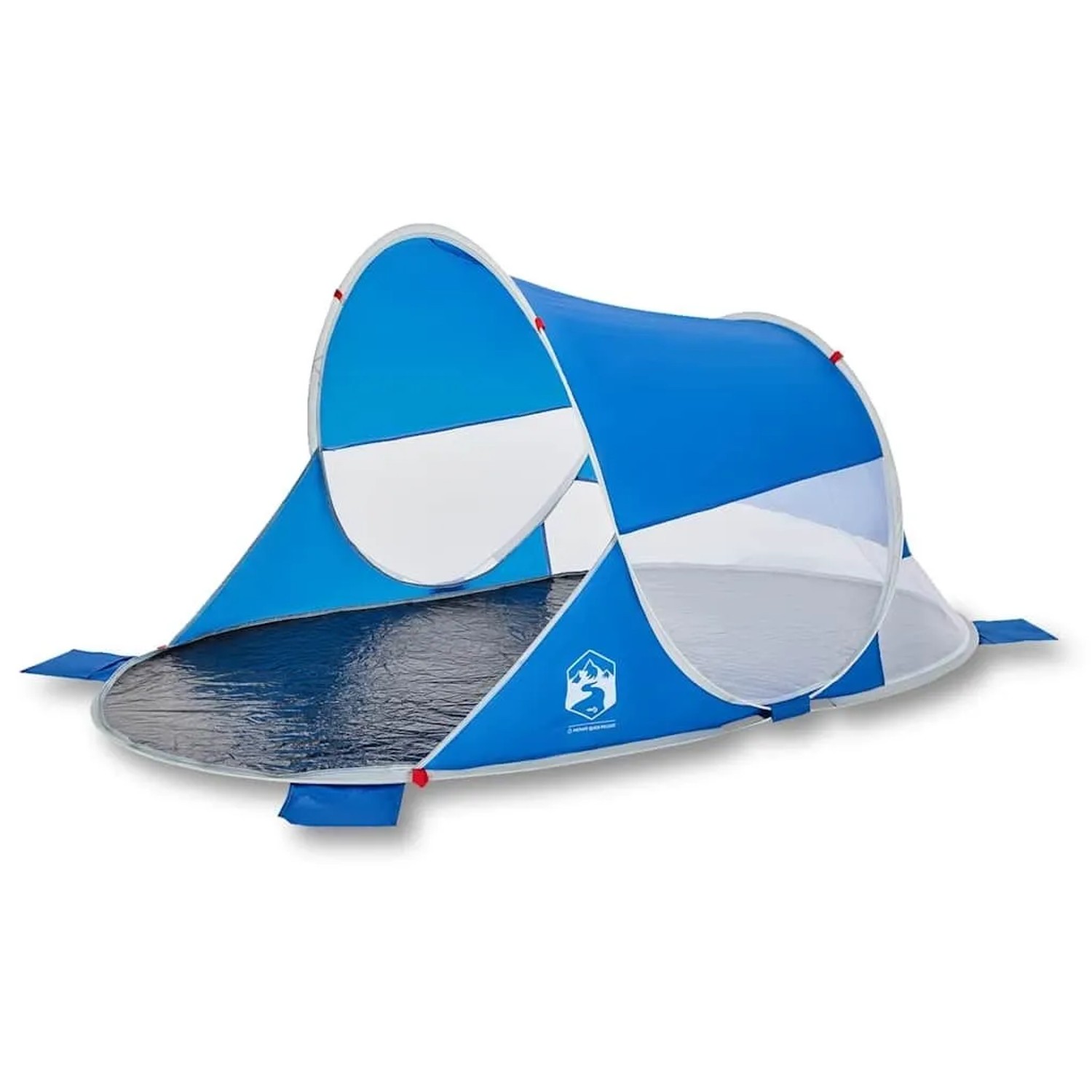 vidaXL Strandzelt Azurblau Pop-Up Wasserdicht 4004149 günstig online kaufen