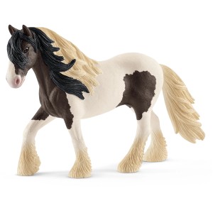 Schleich Farm World Tinker Hengst Spielfigur, detailgetreu und handbemalt.