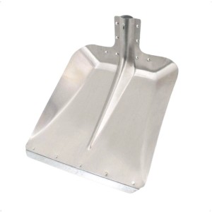 Galaflor Aluschaufel mit Stahlkante, Größe 7. Robuster Schaufelkopf aus Aluminium mit verstärkter Kante.