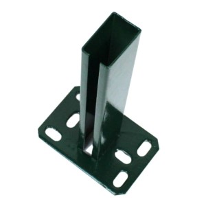 Galaflor Lange Bodenplatte für 60x40mm Pfosten Grün