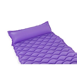 Bestway Luftmatratze Float'n Roll, lila, 213x86 cm, für entspanntes Sonnenbaden im Wasser.