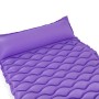 Bestway Luftmatratze Float'n Roll, lila, 213x86 cm, für entspanntes Sonnenbaden im Wasser.