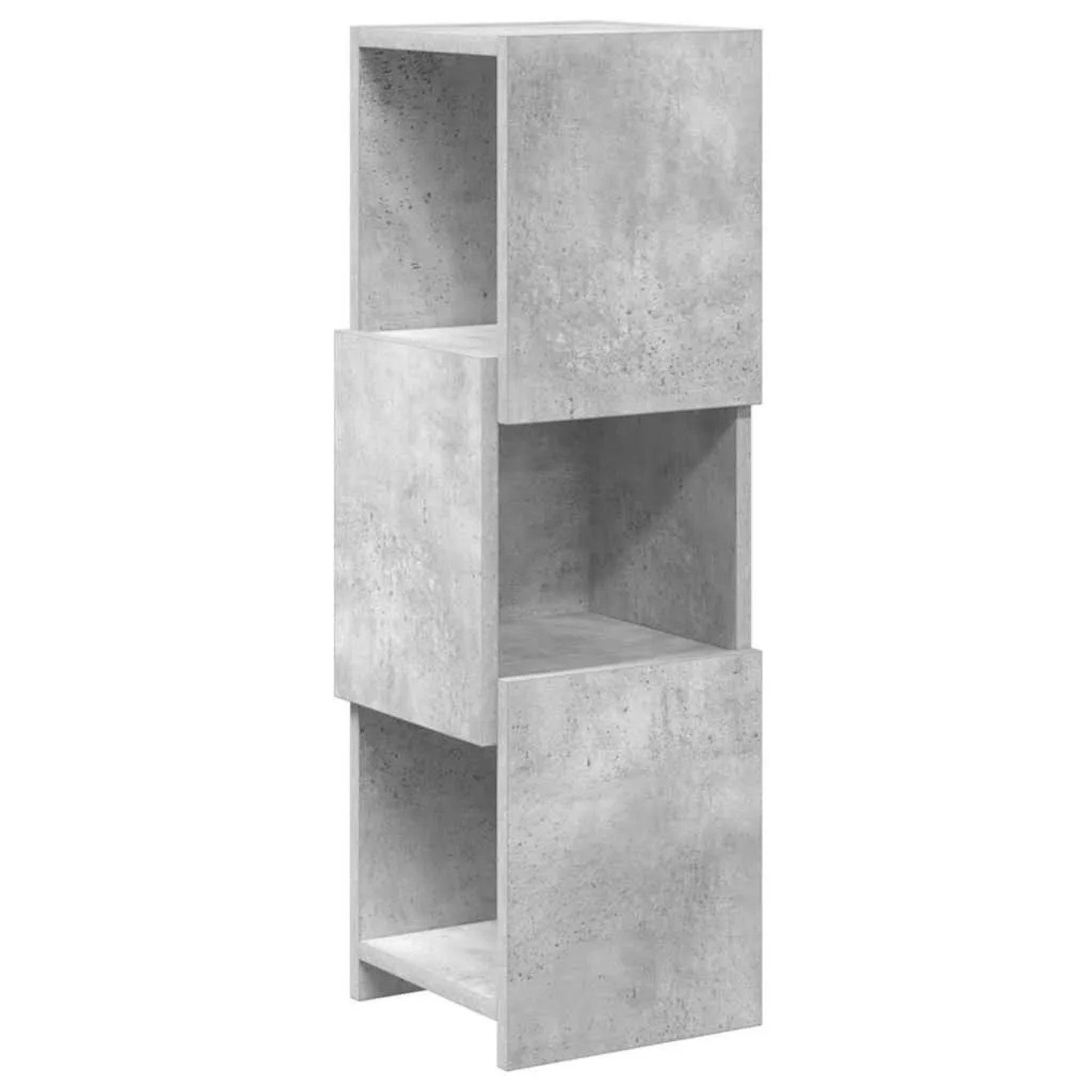 vidaXL Eckschrank Beton Grau 25,5x25x80cm Holzwerkstoff 889816 günstig online kaufen