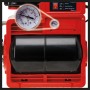 Detailansicht des Einhell GE-WW 1246 N FS Hauswasserwerks mit Manometer und LED-Anzeige.
