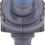 LUX Y-Schlauchkupplung für Gartenschläuche, Stecksystem, Y-Form für zwei Abzweige.
