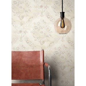 Newroom Vliestapete Milan Beige Ornament Barock FSC®