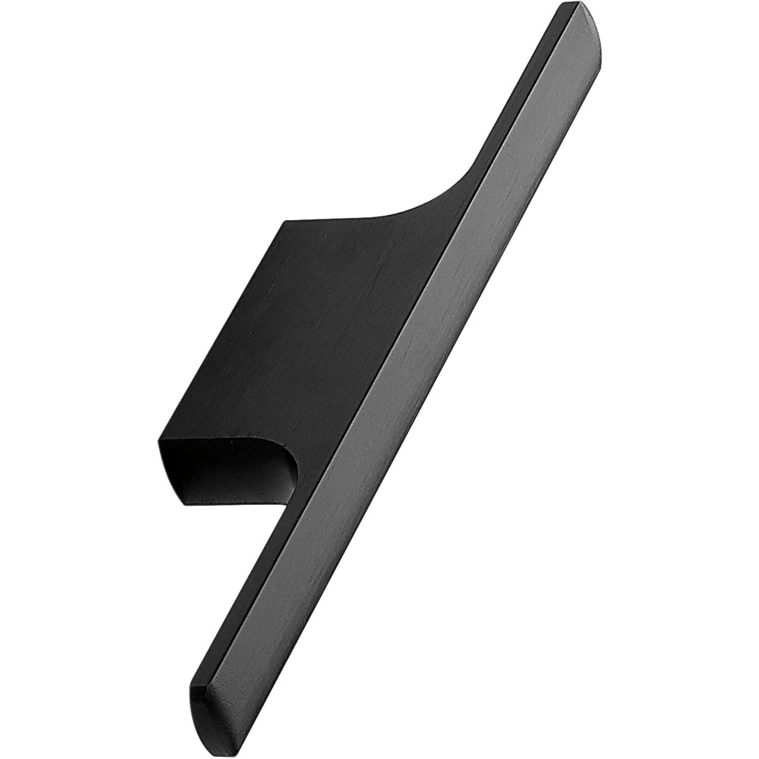 Furnipart Möbelgriff Tau La 32 mm Aluminium Schwarz Matt Gebürstet