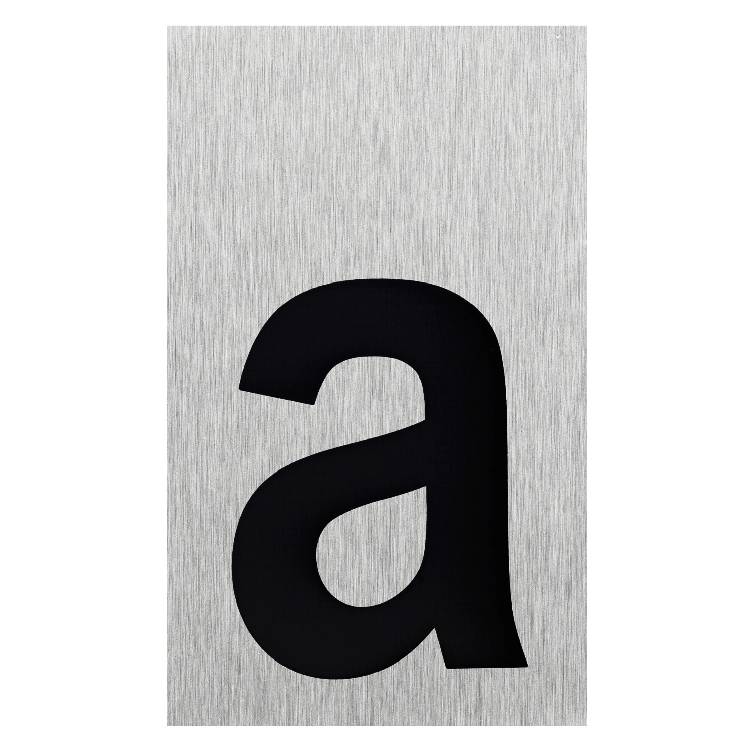 Buchstaben-Schild Aluminium a Selbstklebend kaufen bei OBI
