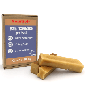 Supravit Yak Kaukäse Größe XL 3er Pack für Hunde