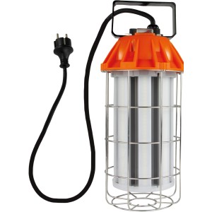Dimmbare LED-Arbeitsleuchte Power Bulb 50W mit 360° Abstrahlwinkel und Tragegriff.