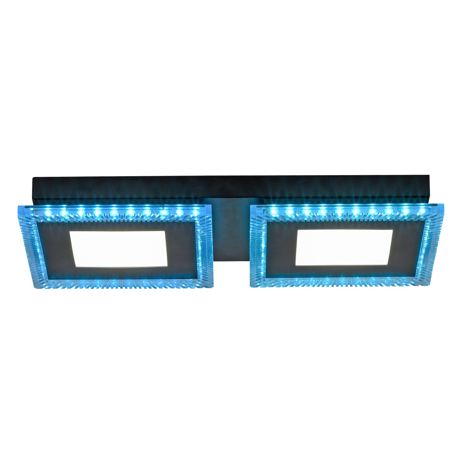 LED-Deckenlampe Acri CCT RGB Fernbedienung 44x20cm günstig online kaufen