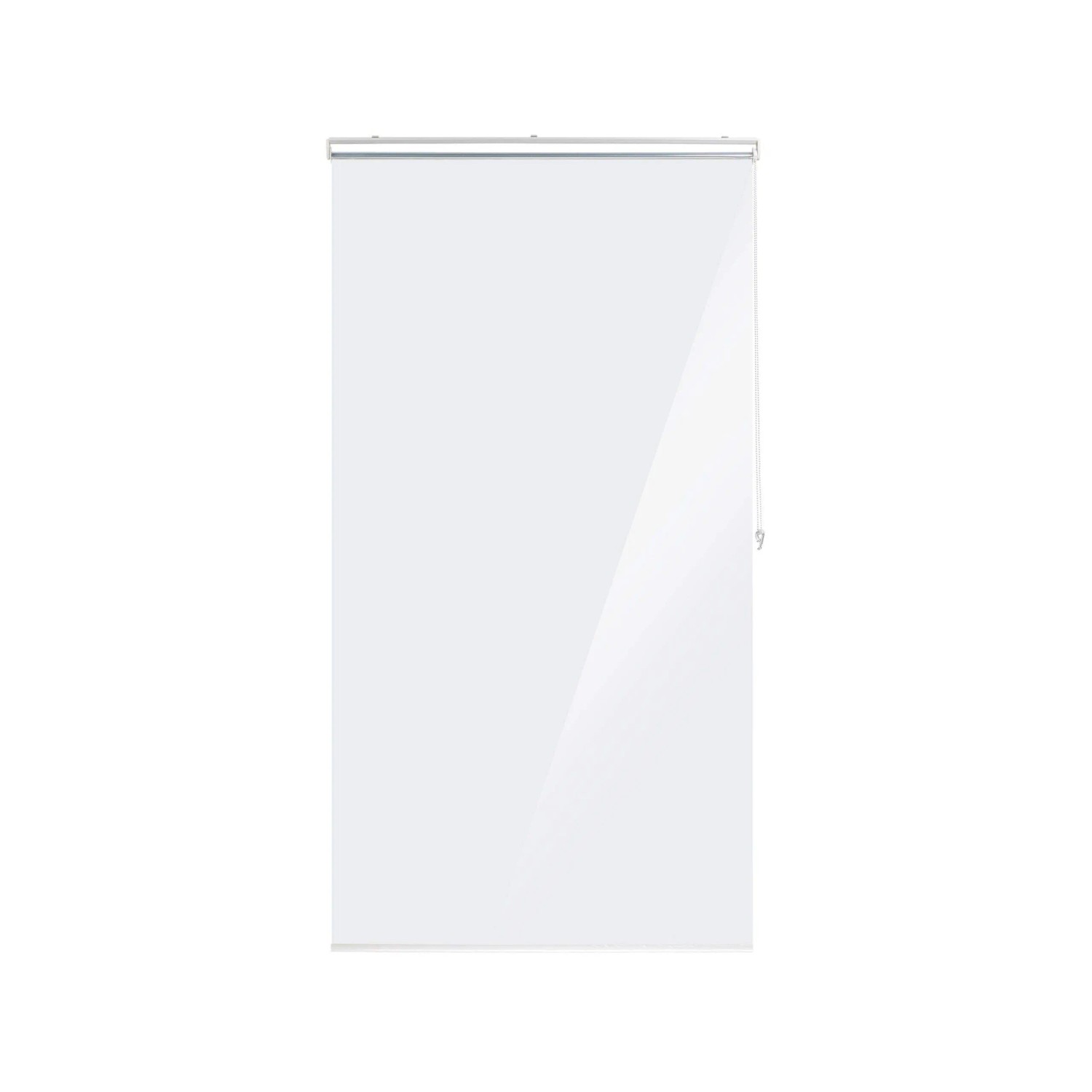 Relaxdays Duschrollo PVC Aluminium Transparent Wasserabweisend 100 cm x 240 cm 0,7 kg