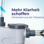Gre Poolpumpe 3/4 PS, 550 W, bis 16.000 l/h, für Sandfilteranlagen.