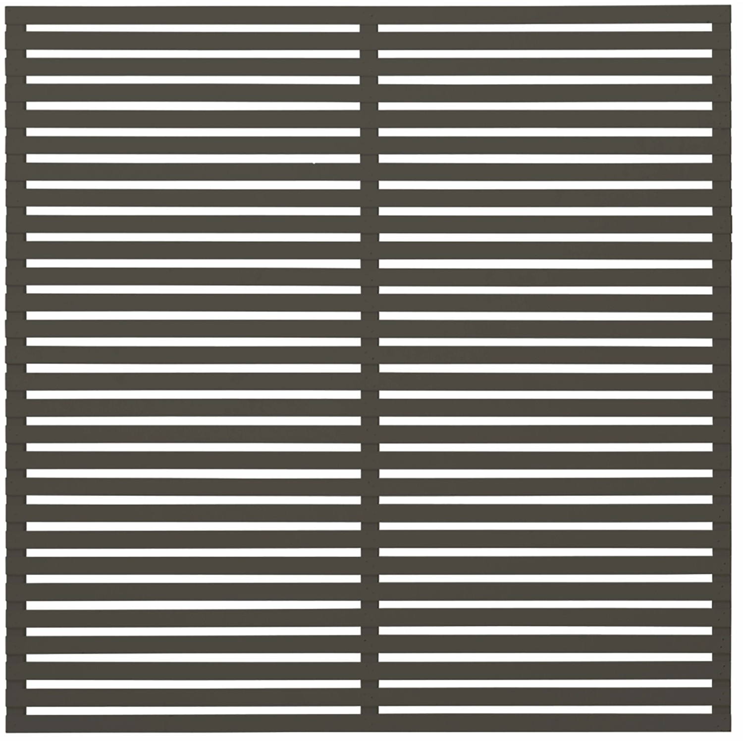 Sichtschutzzaun Tokyo Nadelholz Umbragrau 180 cm x 180 cm günstig online kaufen