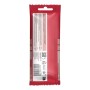 Lucky Jim Hunde-Snack Gymies Rind, 75g Packung, Rückseite mit Infos.