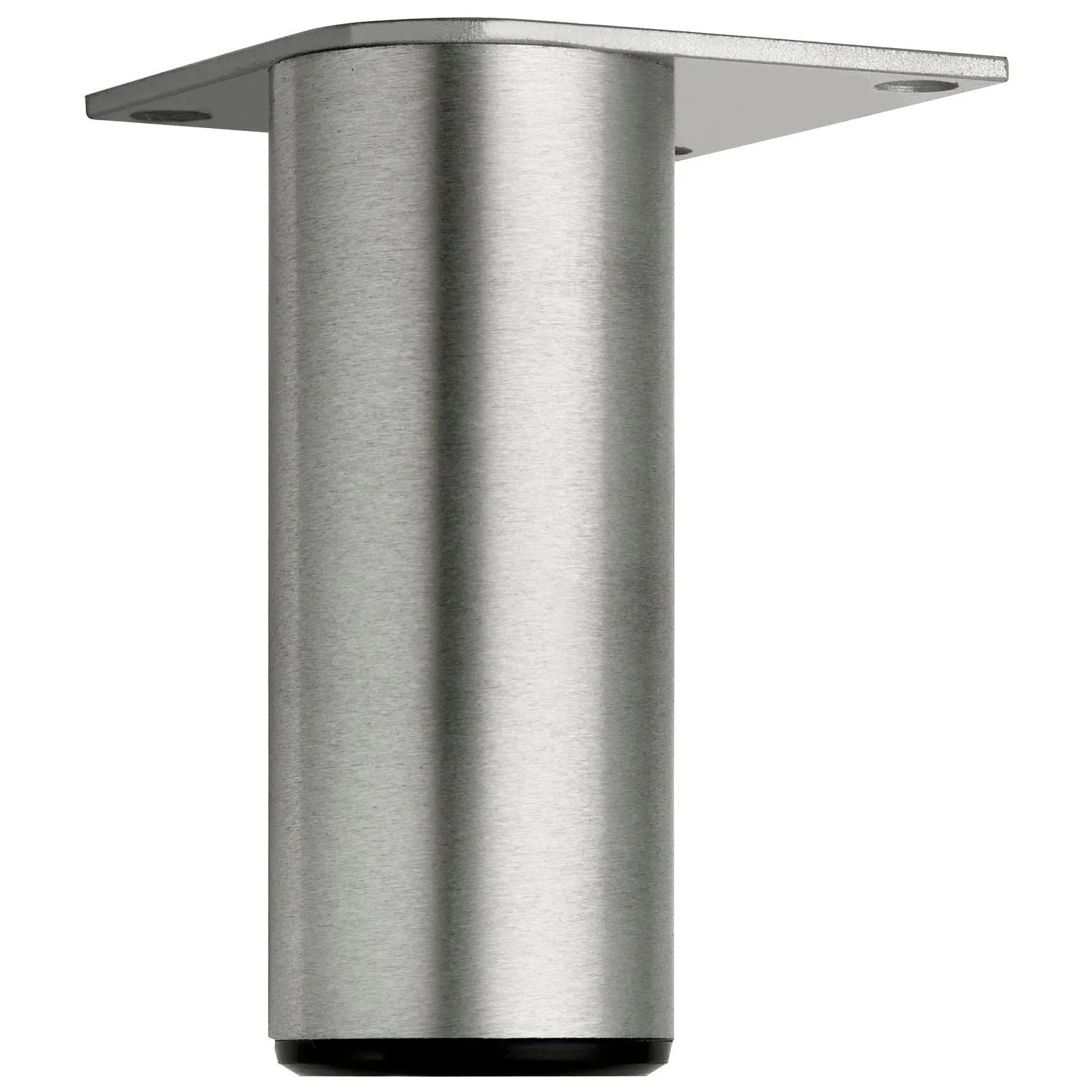 Simausrom Möbelfuß Fix Ø 40 mm Länge 190 mm Aluminium Gebürstet