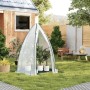 WOLTU Gewächshaus PE Halbtransparentes Pflanzenhaus Winterschutz 160x180cm Weiß_2