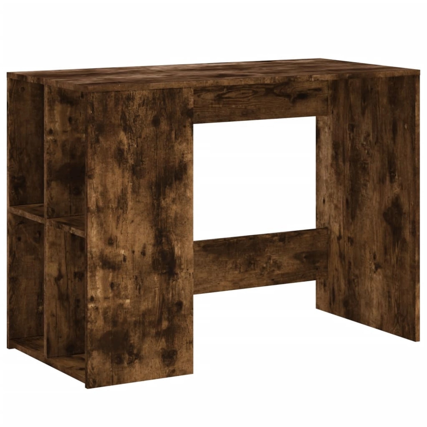 vidaXL Schreibtisch Räuchereiche 102x50x75 cm Holzwerkstoff 840545 günstig online kaufen