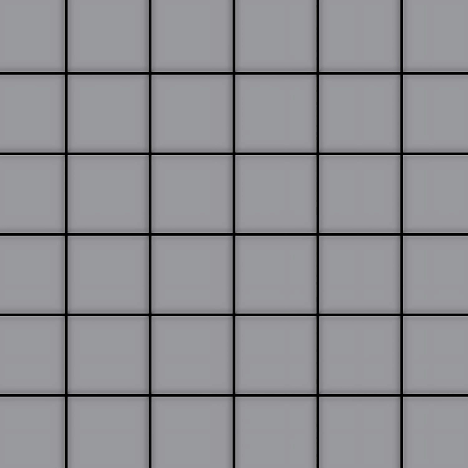 ALLOY Mosaik Fliese Massiv Metall Edelstahl Matt Grau 1,6mm Stark Cinquanta günstig online kaufen