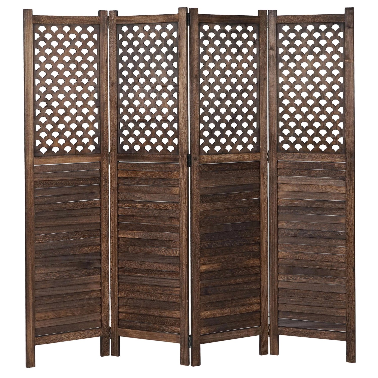 MCW Paravent A84 170x161cm Braun günstig online kaufen