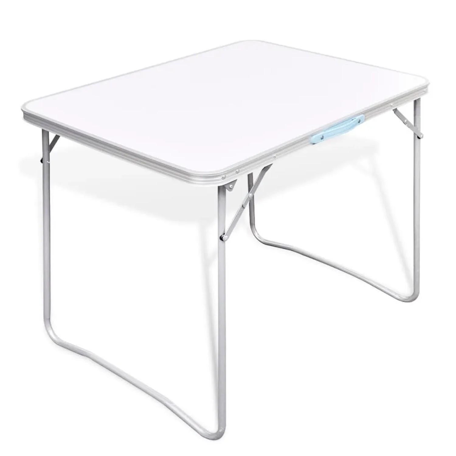 vidaXL Campingtisch Zusammenklappbar mit Metallrahmen 80 x 60 cm 41324