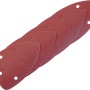 LUX Schleifauflagen für Dreiecksschleifer, 100x140mm, K240, gelocht, 5 Stück
