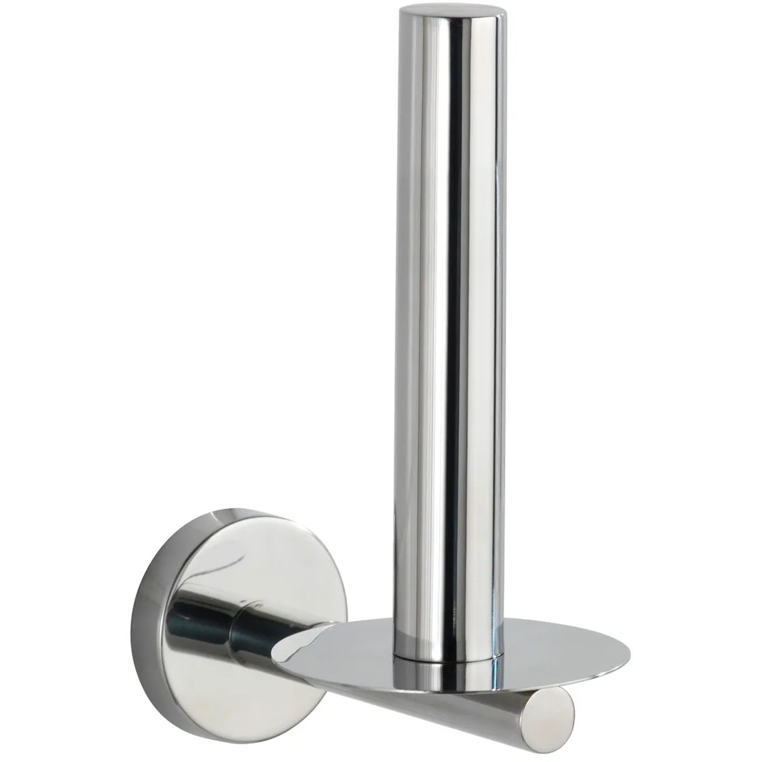 Wenko Ersatzrollenhalter Bosio Edelstahl Glänzend