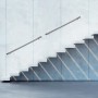 Relaxdays Handlauf Edelstahl Silber Mit Wandhalterung 150 cm_3