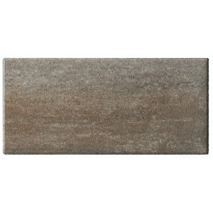 Kann Pflaster Rayon Sienna, 40x20x7,5 cm. Pflasterstein mit Streifendesign und nuancierter Farbgebung.