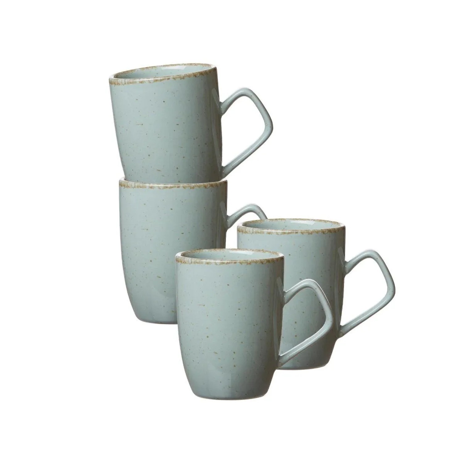 Ritzenhoff & Breker Casa Henkelbecher 380 ml 4er Set Blau