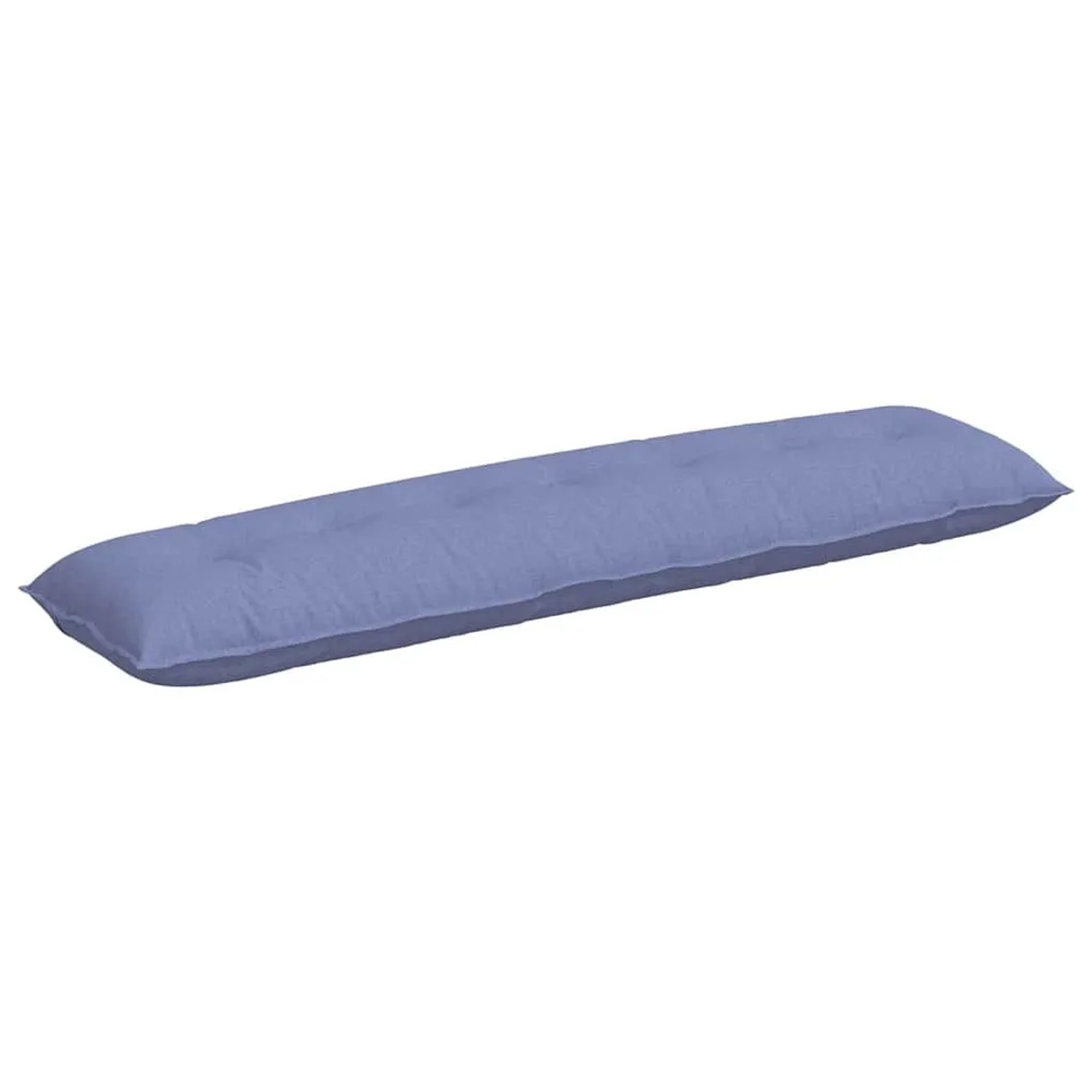 vidaXL Rückenkissen Jeans Blau 200 x 19 x 50 cm Stoff 42014973