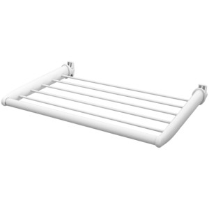 Ximax Handtuchablage Design, 470x230mm, weiß, für Badheizkörper.