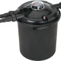 Schwarzer VT Druckfilter Pressure Filter 10000 für Teiche mit UV-C Klärer.