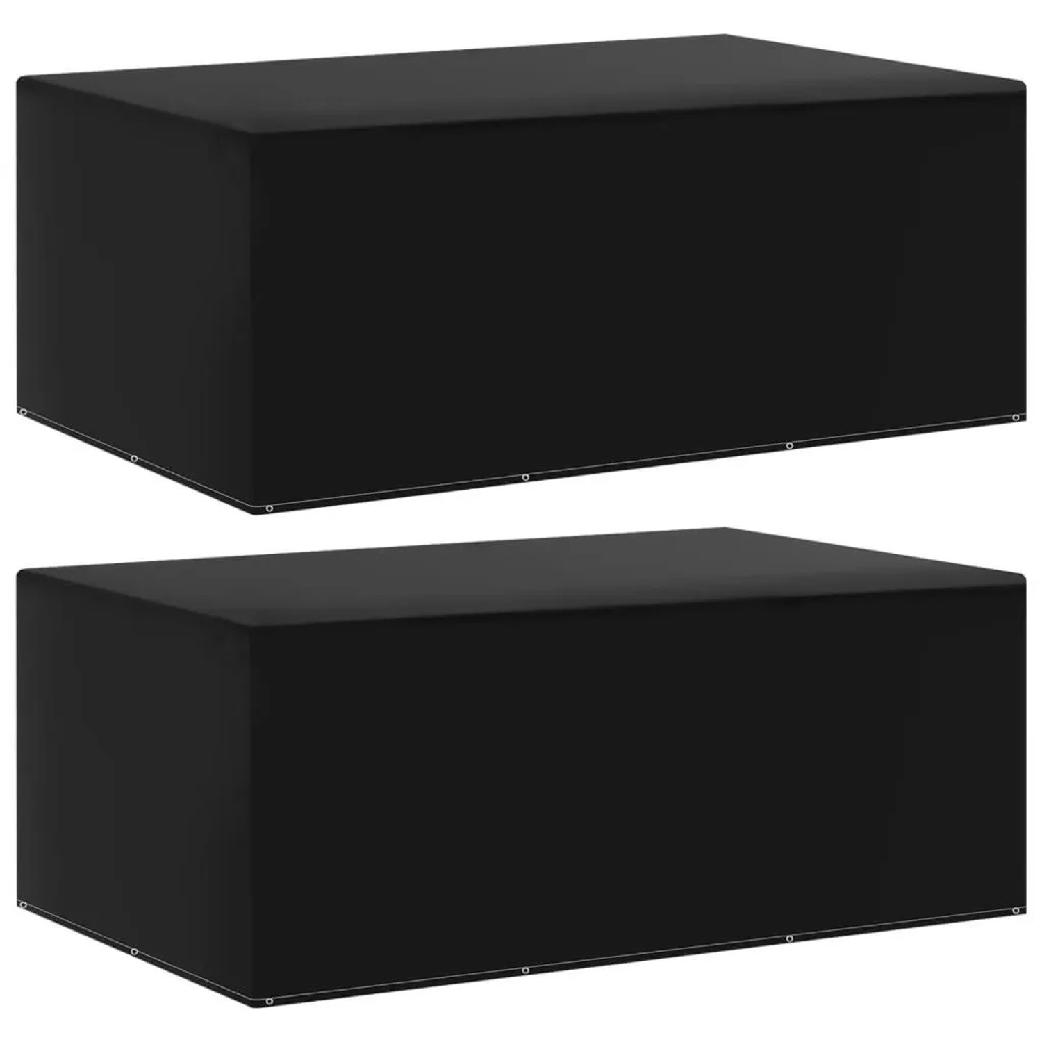 vidaXL Gartenmöbel-Abdeckungen 2 Stk 7 Ösen 225x143x90 cm 3082841