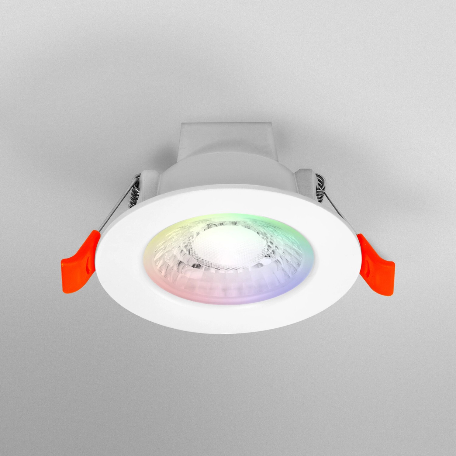 Ledvance Smart+ WiFi LED-Einbauleuchte Downlight RGBTW Weiß Ø 8,6 cm