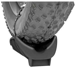 Eufab Radschienen für Amber/Falcon Fahrradträger, geeignet für Reifen bis 3.25 Zoll.