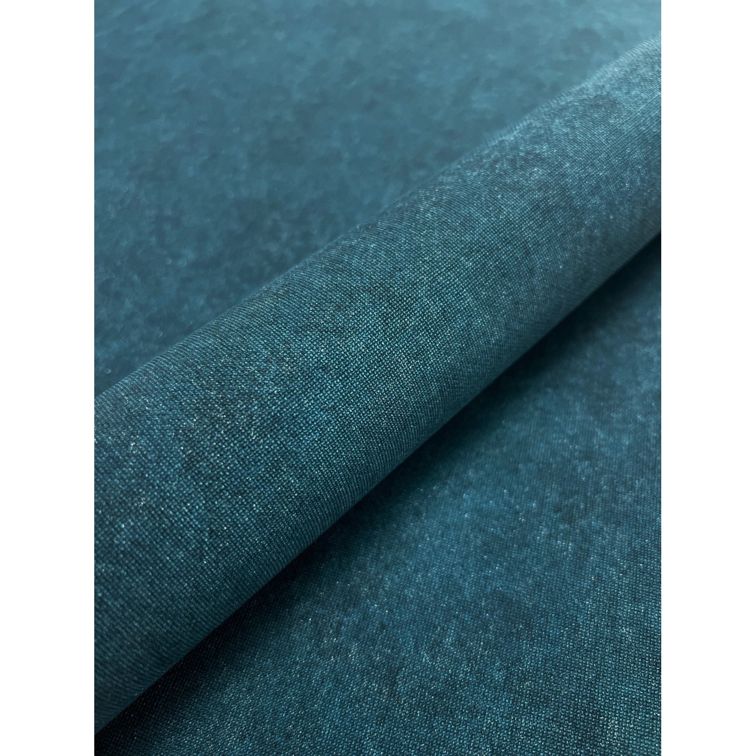 Newroom Vliestapete Zeno Petrol Unifarbe Modern Strukturiert FSC® günstig online kaufen