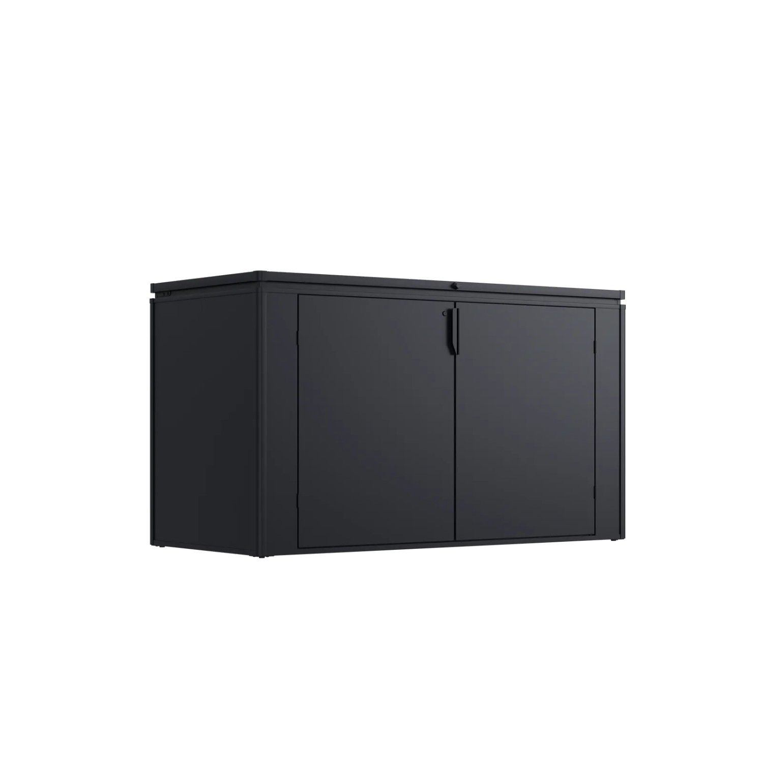 Weide Gartenbox 2400 L Anthrazit Aus Verzinktem Stahl Wetterfest
