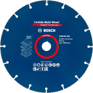 Bosch Expert Carbide Multi Wheel Trennscheibe, Ø 230 mm, für Winkelschleifer.