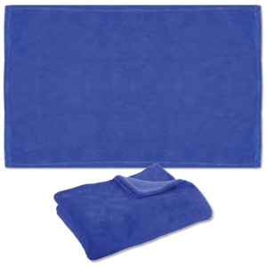 Blaue Bestlivings Katzendecke aus Mikrofaser, 70x100 cm, ideal für Katzen-Schmusekissen und als Rascheldecke.