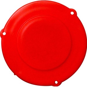 Roter Ersatz-Verschlussstopfen aus Kunststoff für Getränkefässer Comfort und Classic.