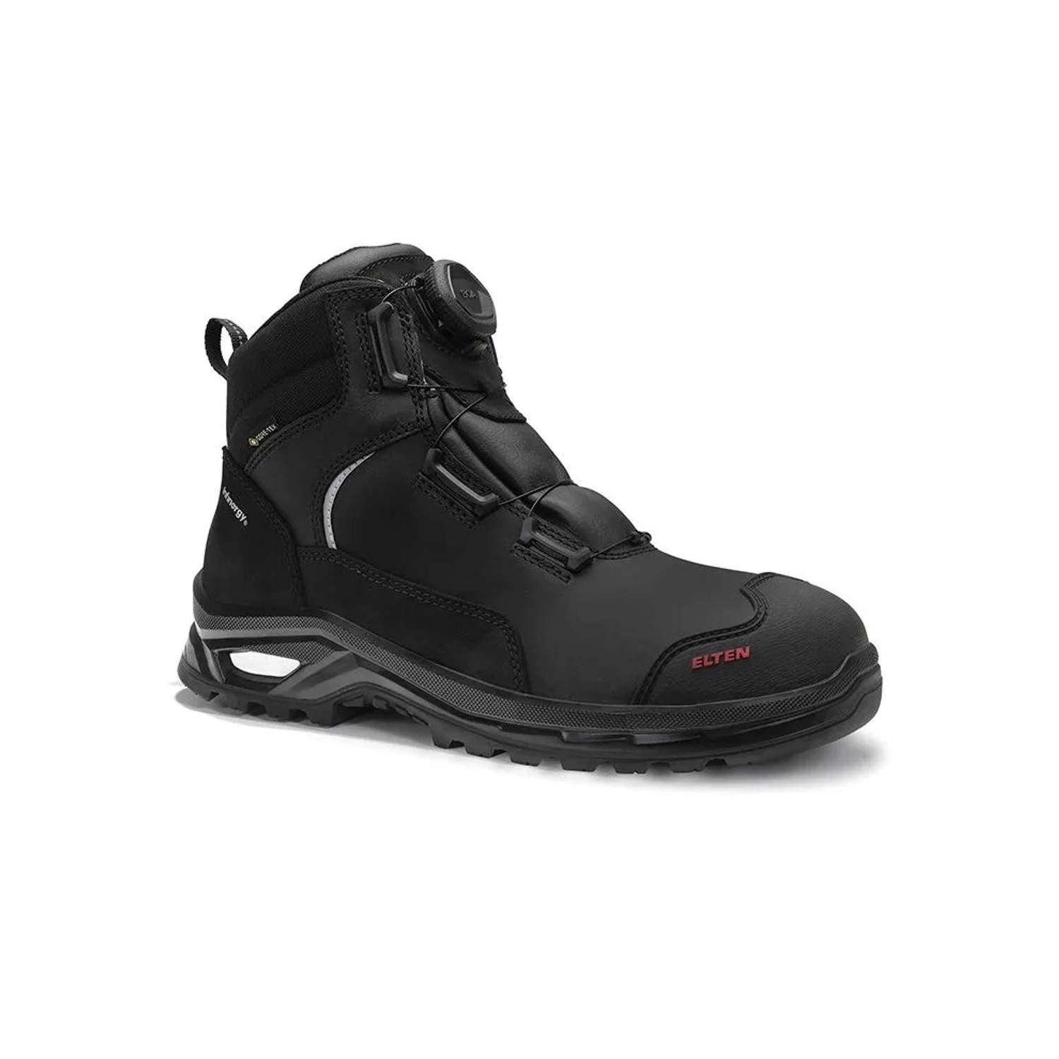 ELTEN Sicherheitsstiefel KABRU XXP Pro BOA GTX BLACK Mid ESD S3S WR Größe 45