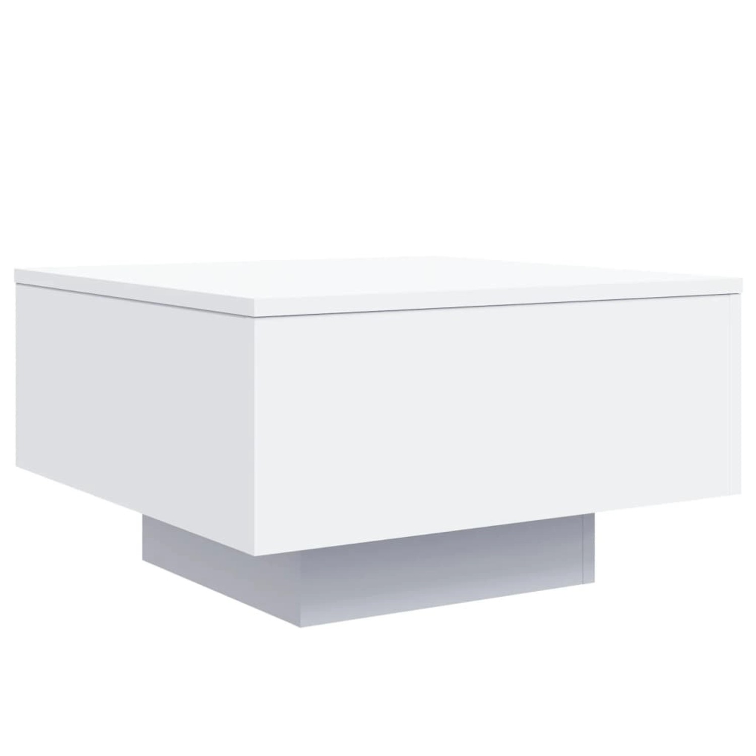 vidaXL Couchtisch Weiß 55x55x31 cm Holzwerkstoff 836567