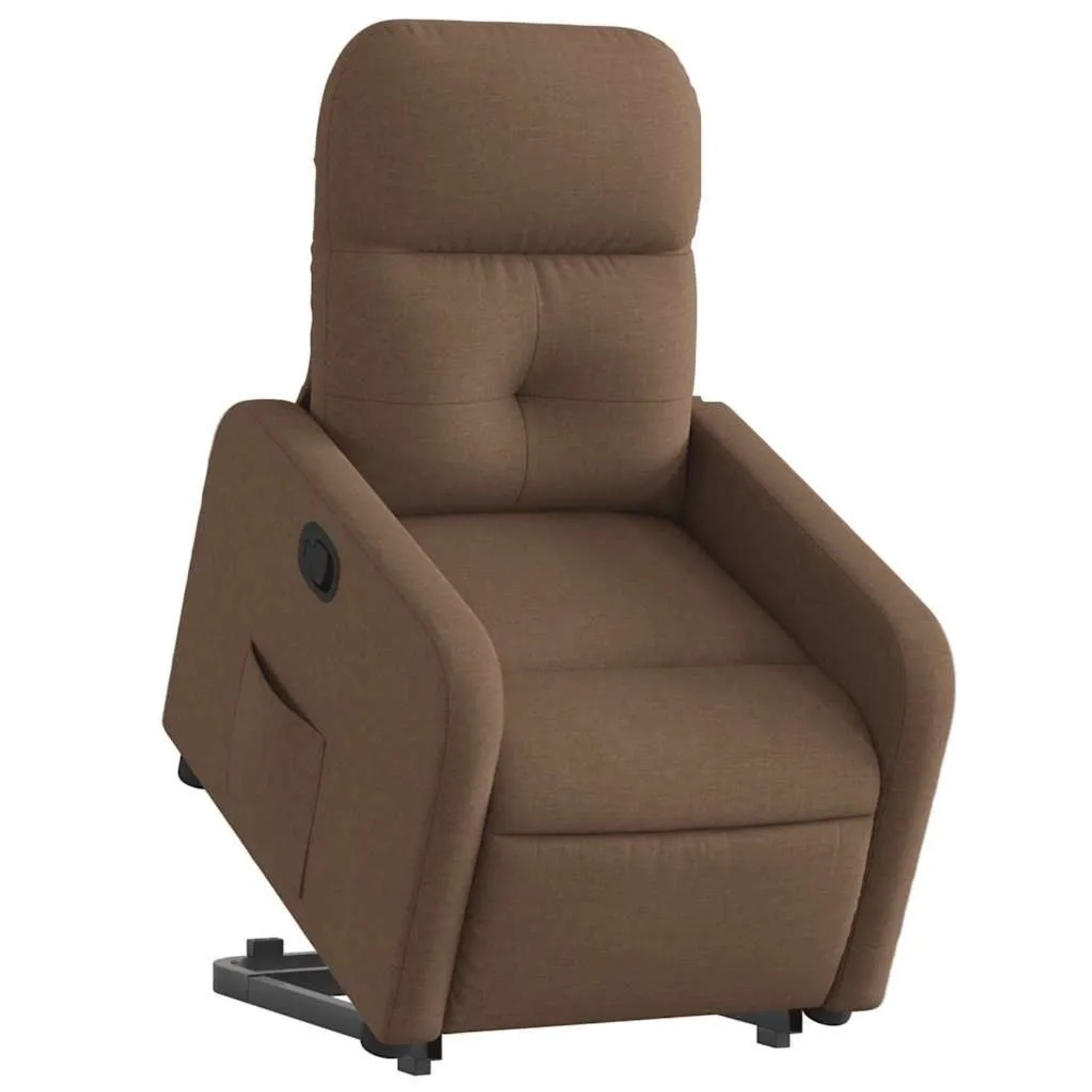 vidaXL Relaxsessel mit Aufstehhilfe Braun Stoff 3206799 günstig online kaufen