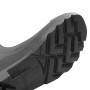 Schwarze vidaXL Gummistiefel, Größe 39, aus PVC, Detailaufnahme der Sohle.