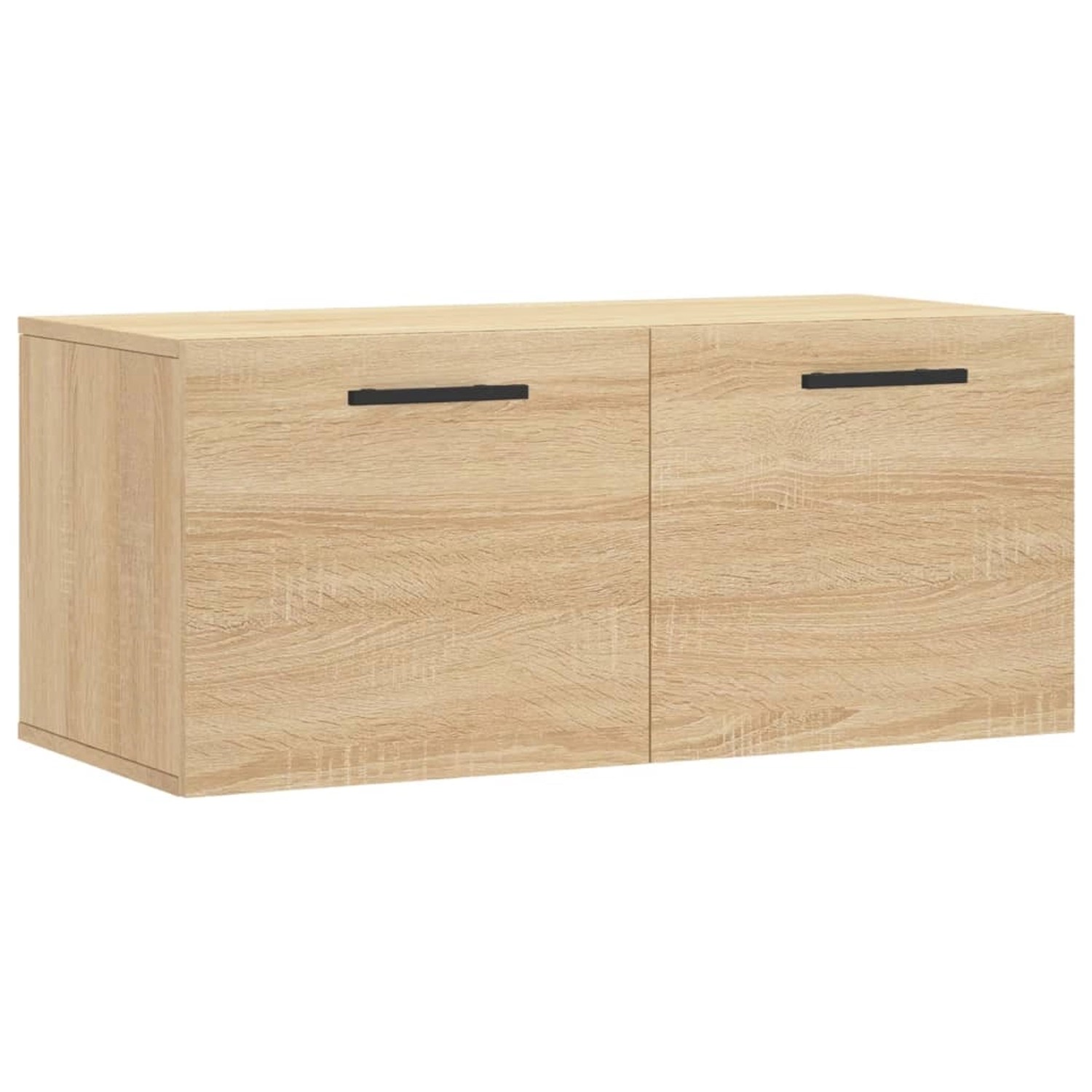 vidaXL Wandschrank Sonoma-Eiche 80x36,5x35 cm Holzwerkstoff Modell 7 günstig online kaufen