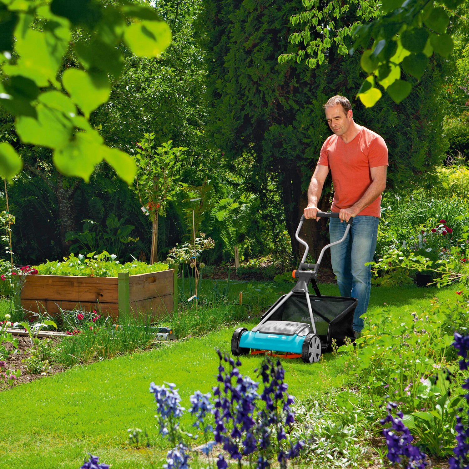 Gardena Spindelmäher Comfort 400 CF kaufen bei OBI