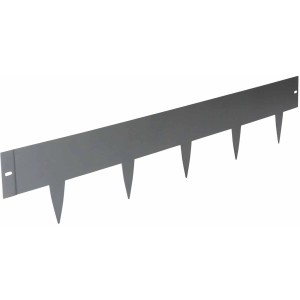 Bellissa Rasenkante Spina, 2er Set, verzinkt, mit Dornen zur Raseneinfassung.