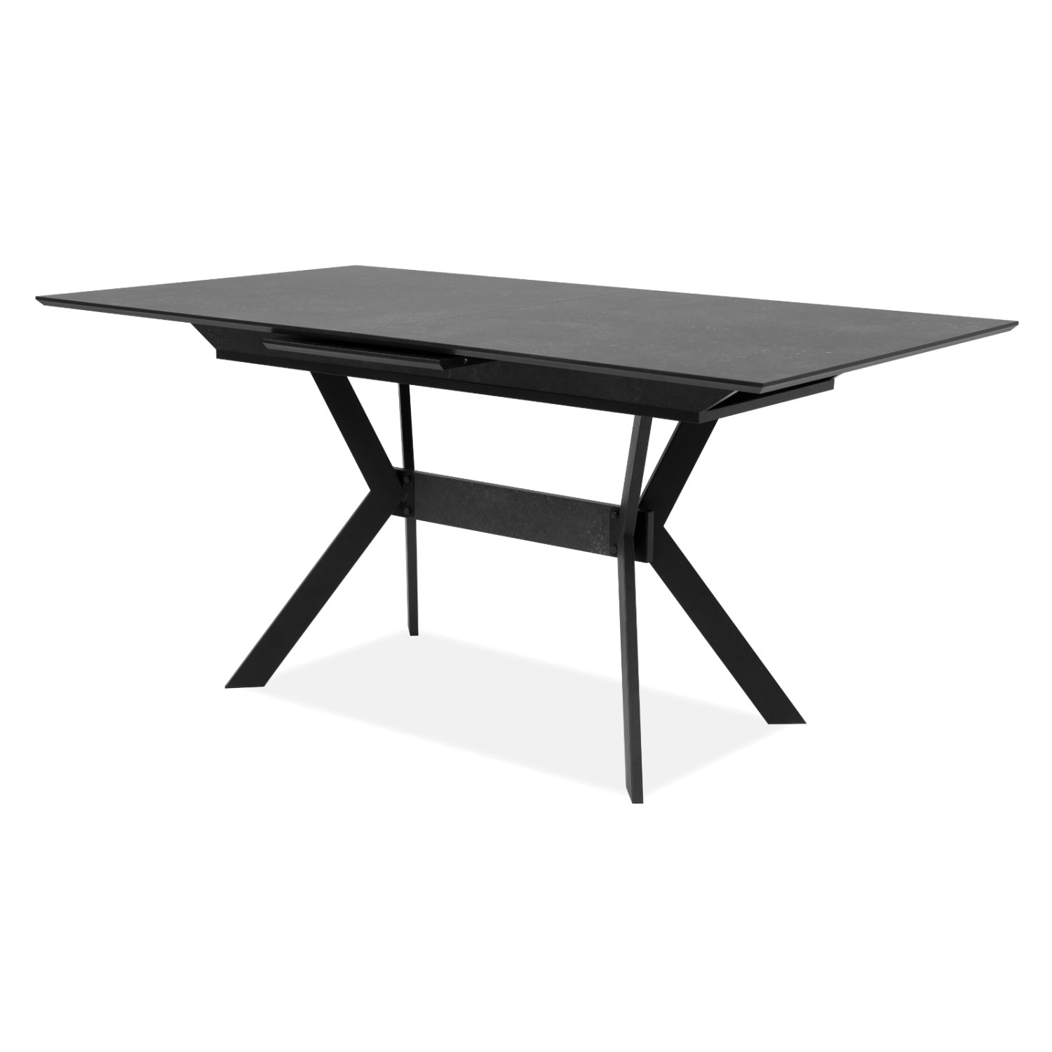 Furn.Design Esstisch in Grau Stein Ausziehbar 160 - 200 x 90 cm Elmo günstig online kaufen