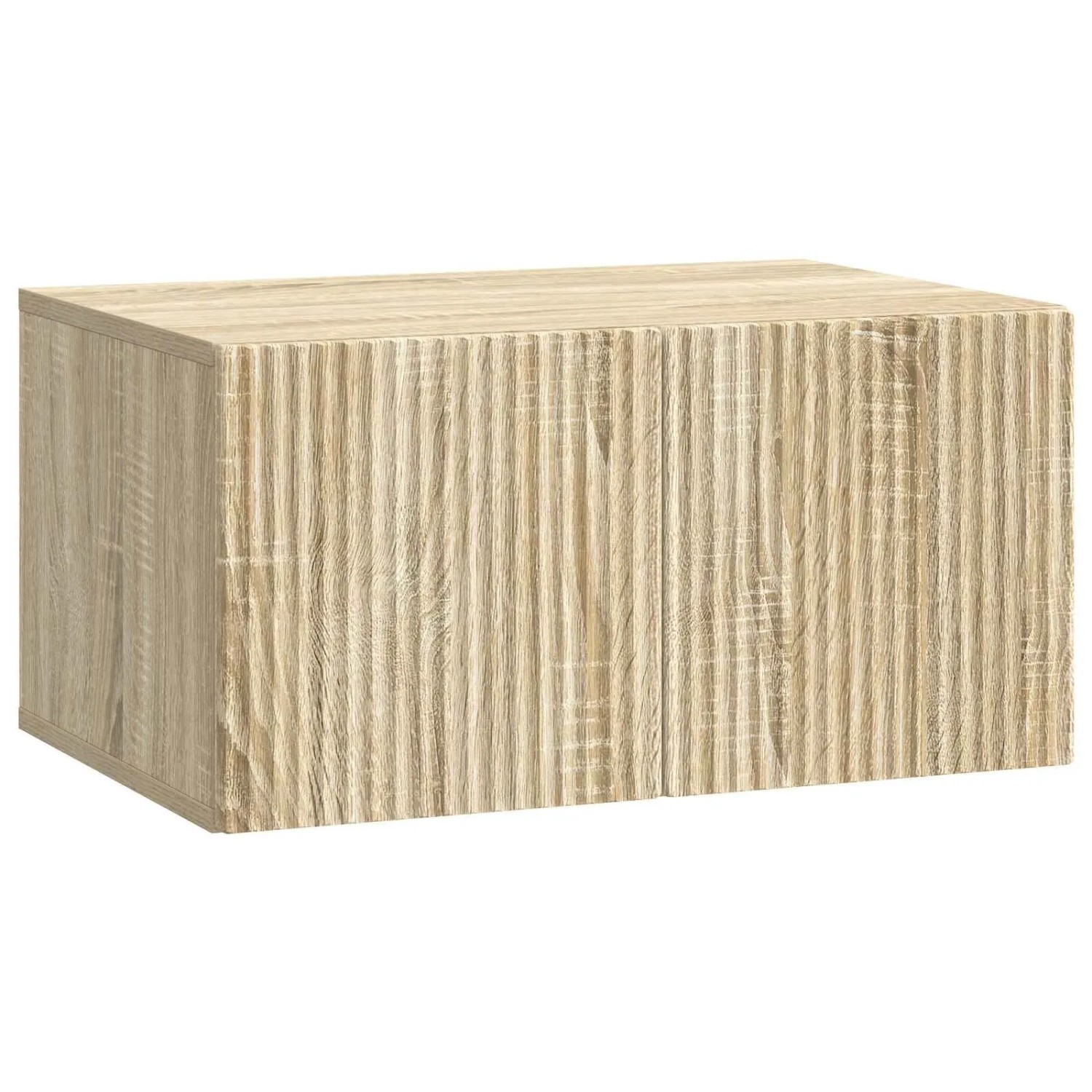 vidaXL Wandmontierter TV-Schrank Sonoma-Eiche 59,5 x 41 x 30 cm 898507